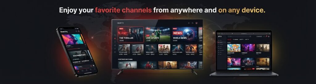 iptv german 8k​internationale Sender aus über 40 Ländern weltweit verfügbar